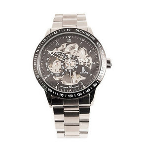Mooi zelf-opwindend horloge met zichtbaar mechanis
